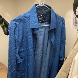 Tom Baine Shirt, XXL, Blue, Like New